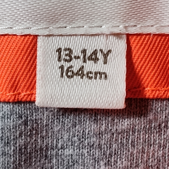 Boden Youth Orange Waterproof Anorak Hooded Rain Jacket | Size 13-14 - Picture 4 of 5